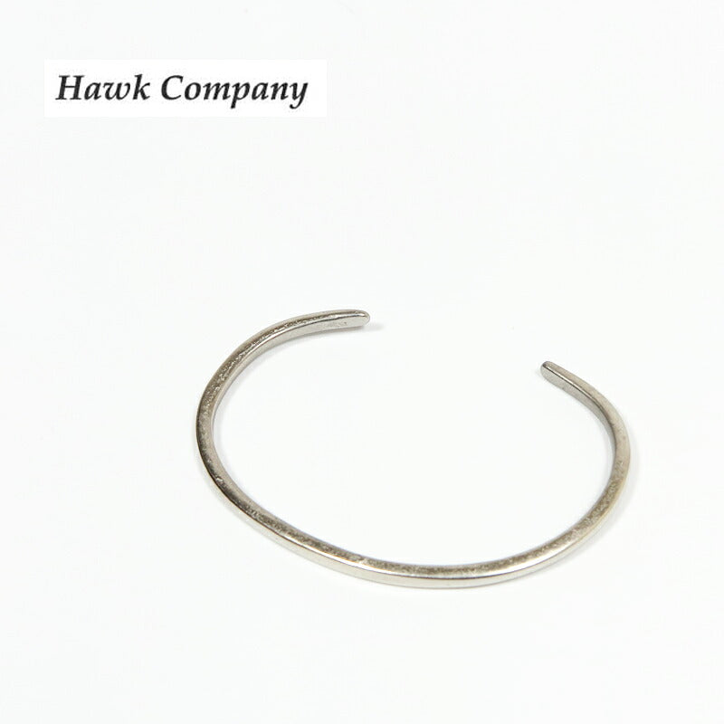 ホークカンパニー HAWK COMPANY シルバープレーンバングル  ブレスレット 7632【2026年春夏新作】