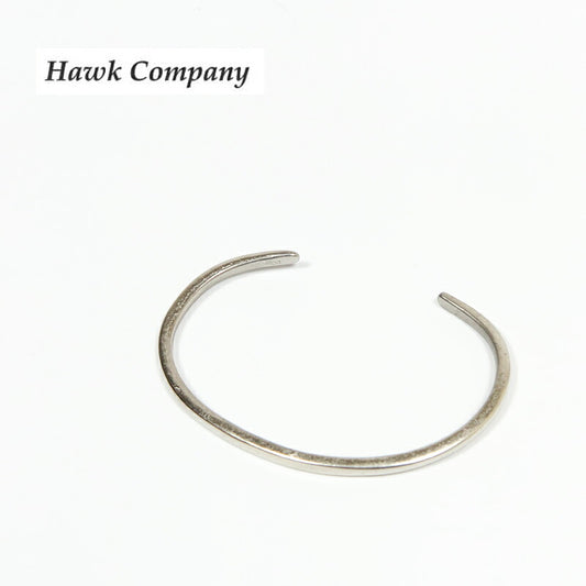 ホークカンパニー HAWK COMPANY シルバープレーンバングル  ブレスレット 7632【2026年春夏新作】