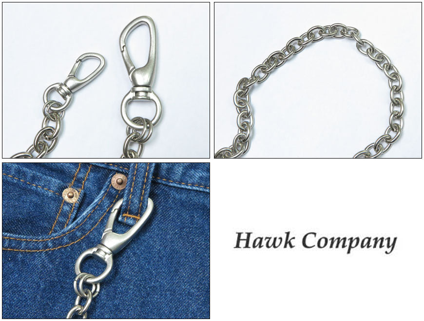 ฮอว์คคอมปานี HAWK COMPANY สายโซ่กระเป๋าสตางค์เงิน 830-61-01