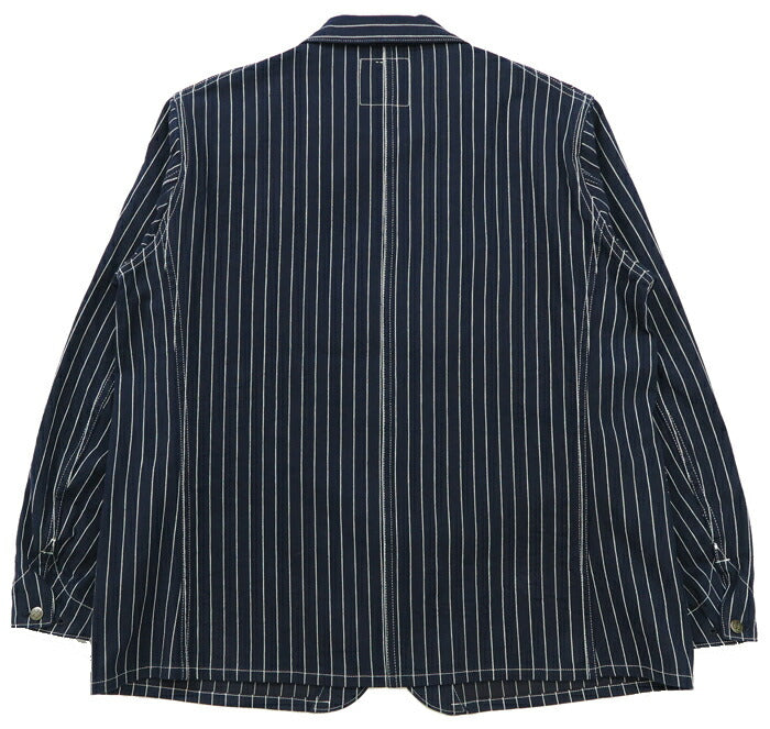 HEADLIGHT ヘッドライト 実名復刻 8oz. SPECIAL WOVEN STRIPE DENIM ワーク コート カバーオール ジャケット SUGAR CANE シュガーケーン HD15647