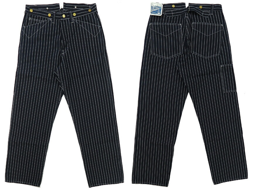 HEADLIGHT ヘッドライト 実名復刻 8oz. SPECIAL WOVEN STRIPE DENIM ダンガリーズ ワーク パンツ SUGAR CANE シュガーケーン HD42499