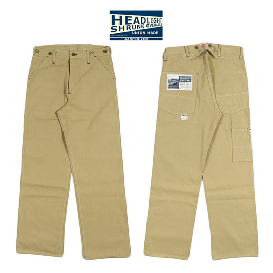 HEADLIGHT ヘッドライト10oz. RANDOM HBT WORK DUNGAREES ワークダンガリーズ SUGAR CANE シュガーケーン HD42656