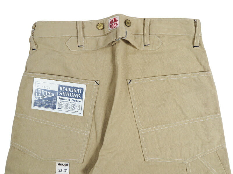 HEADLIGHT ヘッドライト10oz. RANDOM HBT WORK DUNGAREES ワークダンガリーズ SUGAR CANE シュガーケーン HD42656