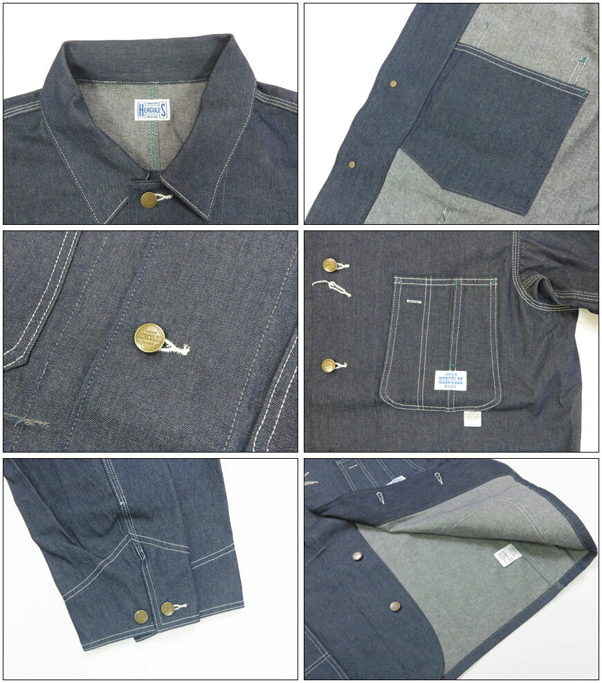 UNION HERCULES MADE ユニオン ヘラクレス メイド チョアジャケット ノンウォッシュ by JOHNBULL ジョンブル HE251L01-010