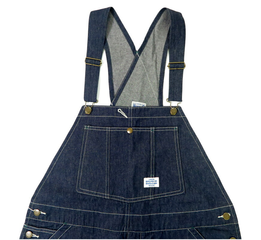 UNION HERCULES MADE ユニオン ヘラクレス メイド Overall Denim 10oz oleh JOHNBULL ジョンブル HE251P01-010