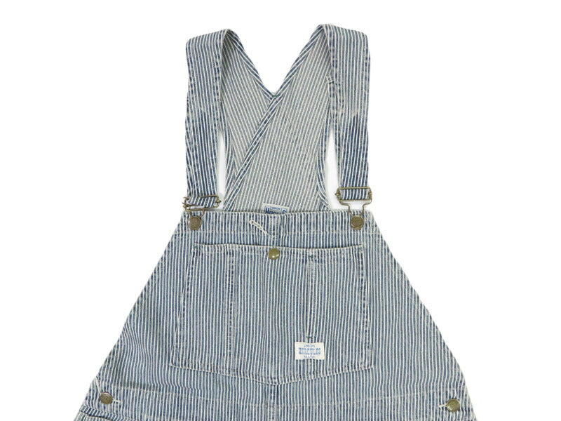 UNION HERCULES MADE ユニオン ヘラクレス メイド 10oz ヒッコリー  オーバーオール ユーズドウォッシュ by JOHNBULL ジョンブル HE251P01-211