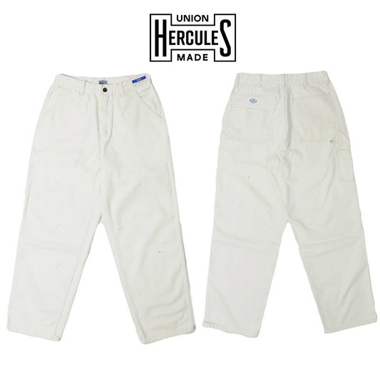 UNION HERCULES MADE ユニオン ヘラクレス メイド 10ozデニム ペインター ワークパンツ Wナチュラル by JOHNBULL ジョンブル HE251P03-103 【2025年春夏新作】