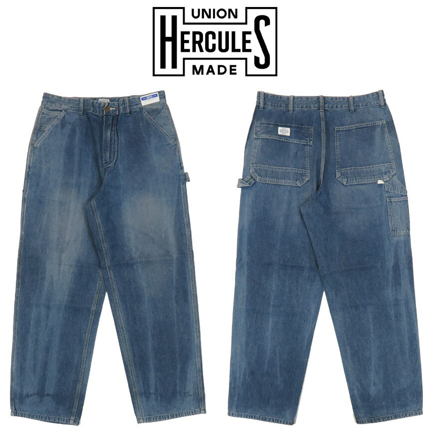 ยูเนียน เฮอร์คิวลิส เมด UNION HERCULES MADE กางเกงทำงานเพนเทอร์ยีนส์ 10oz W บลีช โดย JOHNBULL รุ่น HE251P03-116