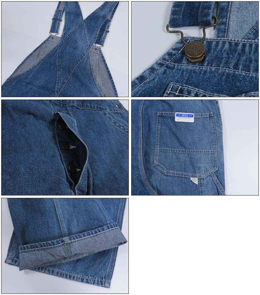 UNION HERCULES MADE ユニオン ヘラクレス メイド 10oz Wブリーチ オーバーオール  by JOHNBULL ジョンブル HE261P11-116 【2026年秋冬新作】