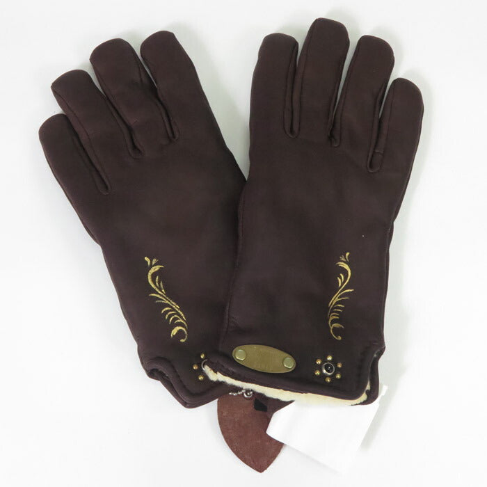 GLAD HAND × HTC ディアスキン スタッズ グローブ Hollywood Trading Company 鹿革 手袋 グラッドハンド