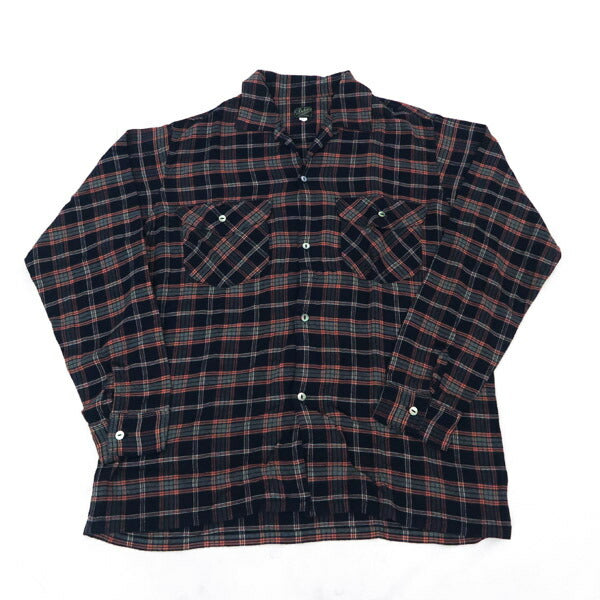 DALLES & CO 달레스앤코 Huco.L 1910s RAYON SHIRT 긴팔 레이온 셔츠 체크 디럭스웨어 DELUXEWARE