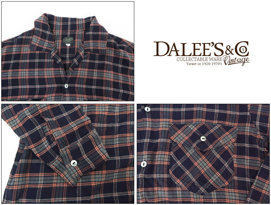 DALLES & CO 달레스앤코 Huco.L 1910s RAYON SHIRT 긴팔 레이온 셔츠 체크 디럭스웨어 DELUXEWARE