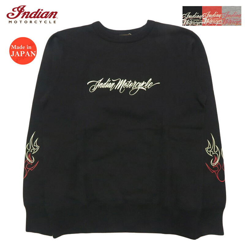 インディアンモーターサイクルIndianMotorcycle長袖プリントクルースウェット