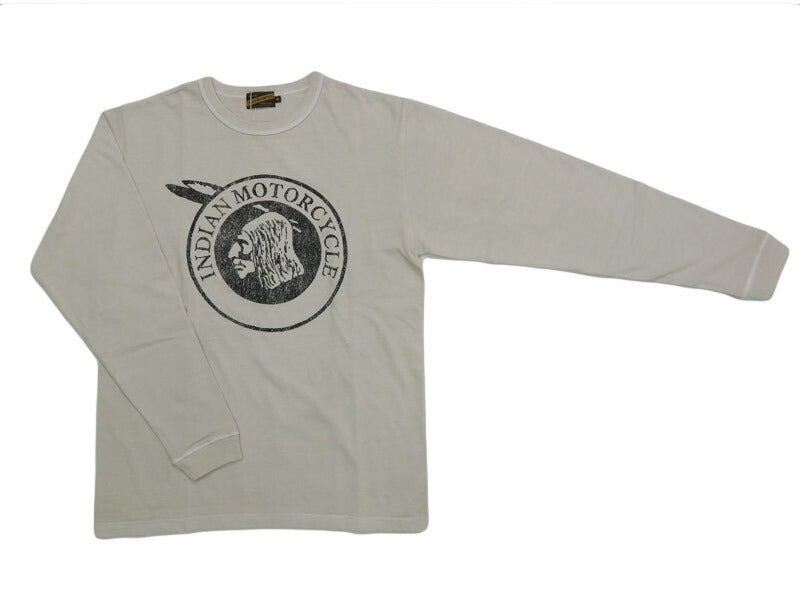 インディアンモーターサイクル Indian Motorcycle 長袖 プリント Ｔシャツ L/S T-SHIRT "INDIAN" IM69610