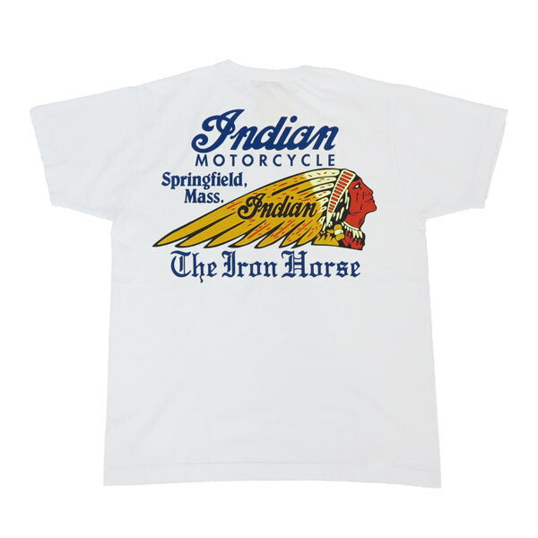 インディアンモーターサイクル Indian Motorcycle 半袖 プリント Ｔシャツ THE IRON IM79553