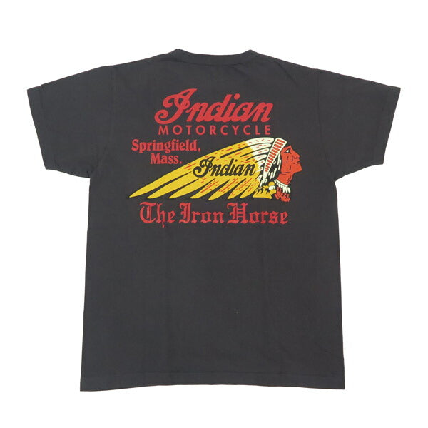 インディアンモーターサイクル Indian Motorcycle 半袖 プリント Ｔシャツ THE IRON IM79553