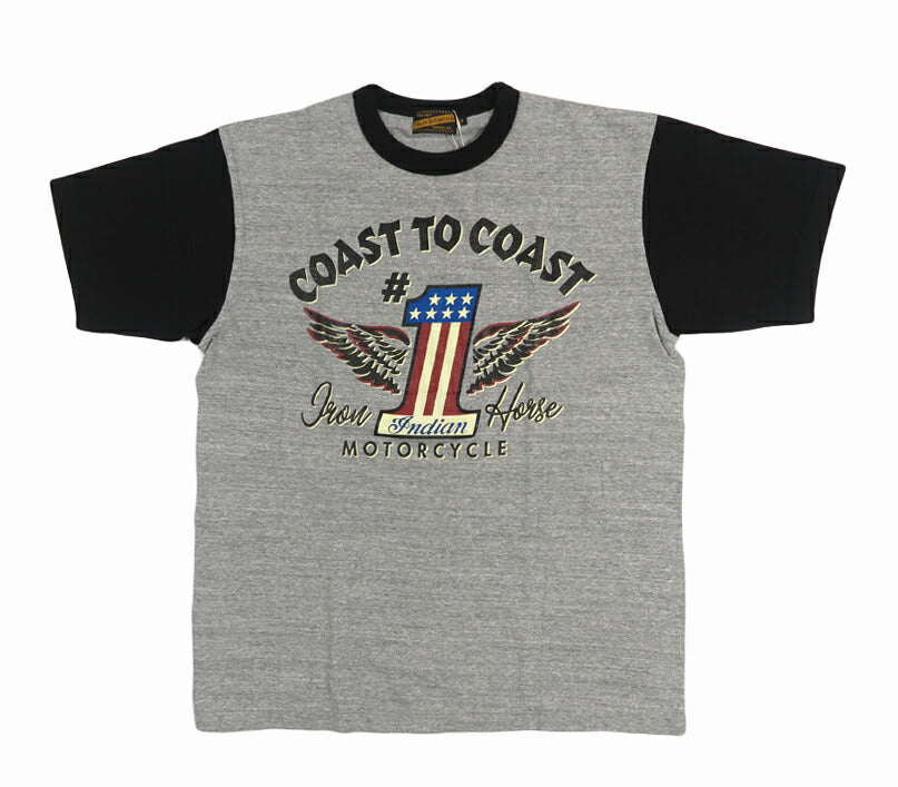 インディアンモーターサイクル Indian Motorcycle 半袖 Tシャツ SET IN 2TONE IM79719【2026年春夏新作】