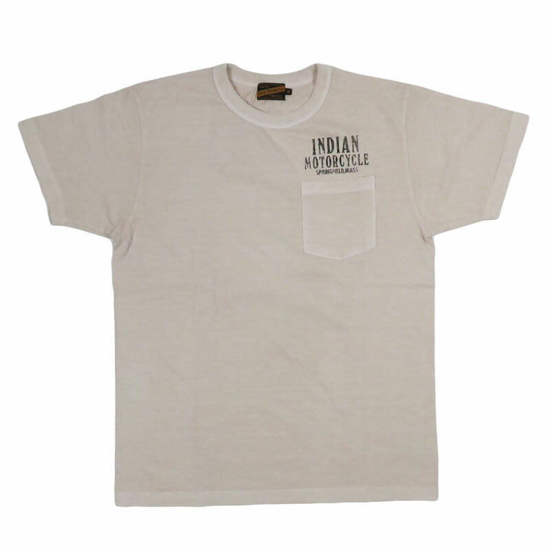 インディアンモーターサイクル Indian Motorcycle S/S POCKET T-SHIRTS “INDIAN HEAD” 半袖 ピグメントダイ ポケットＴシャツ IM79723【2026年春夏新作】