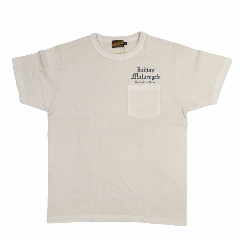インディアンモーターサイクル Indian Motorcycle 半袖 ピグメントダイ ポケットＴシャツ “SCOUT PONY” IM79724【2026年春夏新作】