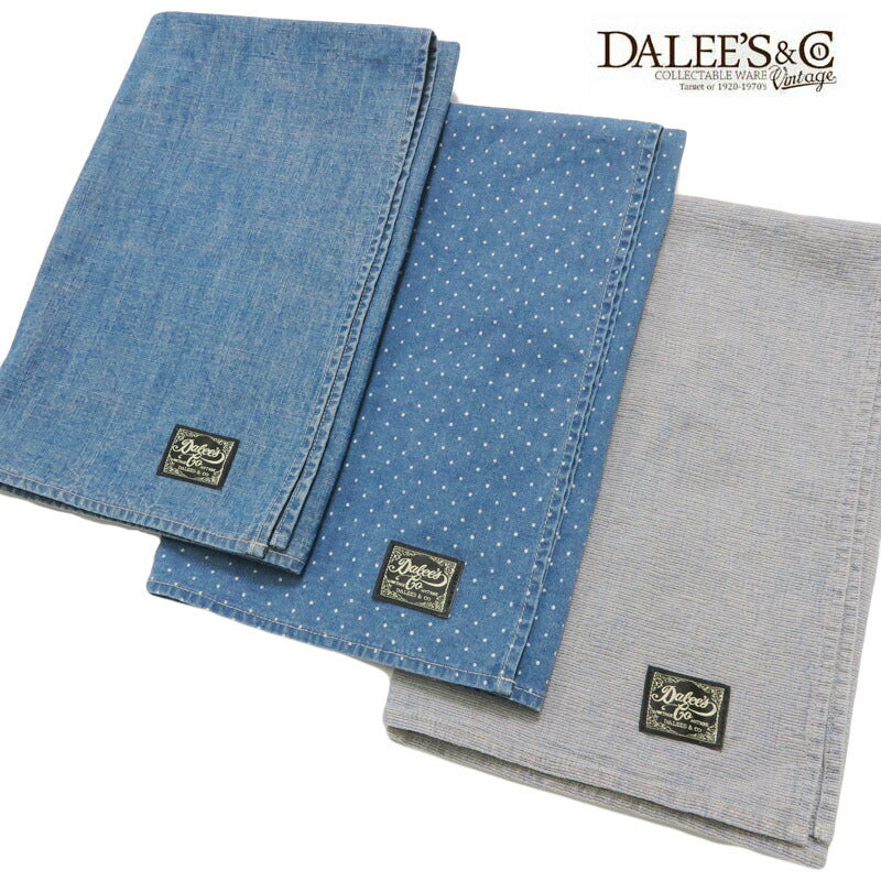 DALLES & CO ダリーズ＆コー ストール メンズ レディース IRON STOLE  DELUXEWARE 【2026年春夏新作】