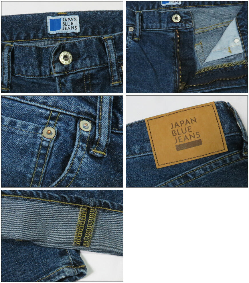 JAPAN BLUE JEANS ジャパンブルー ジーンズ 12oz アルティメイトストレッチデニム スリム ディープインディゴ JBAG1322-D01
