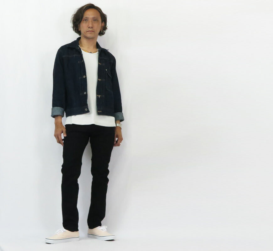 JAPAN BLUE JEANS ジャパンブルー ジーンズ 12oz アルティメイトストレッチデニム スリム ブラック JBAG1326