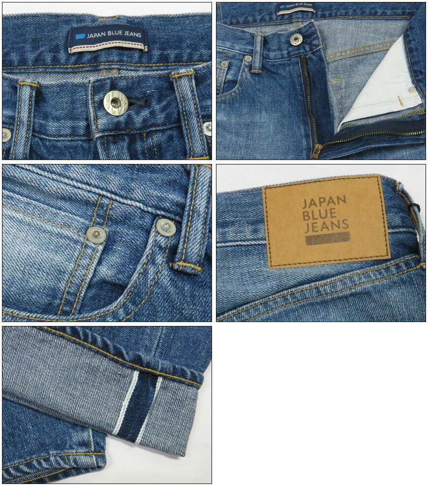 JAPAN BLUE JEANS ジャパンブルー ジーンズ 11oz デニム ストレート ユーズドウォッシュ JBAG1471-M01
