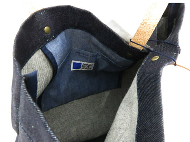 JAPAN BLUE JEANS แจแปนบลูยีนส์ กระเป๋าถือเดนิม 13oz เดนิมธรรมชาติ jbbg10005s