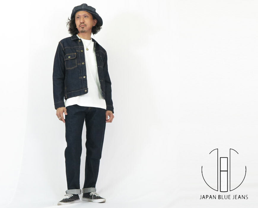 JAPAN BLUE JEANS ジャパンブルー ジーンズ デニムジャケット 14.8oz Type 2 Denim Jacket ハードデニム セルヴィッチ Gジャン ジージャン JBGJ1000【 】