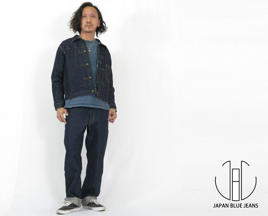 JAPAN BLUE JEANS ジャパンブルー ジーンズ デニムジャケット 1stタイプ 14.8oz アメリカ綿セルヴィッチ Gジャン ジージャン JBGJ1003【 】