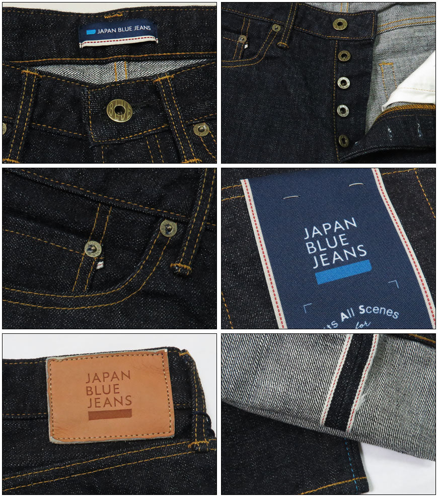 JAPAN BLUE JEANS ジャパンブルー ジーンズ CIRCLE #4 クラシックストレート 17oz セルヴィッチ デニム J417 JBJE14175S