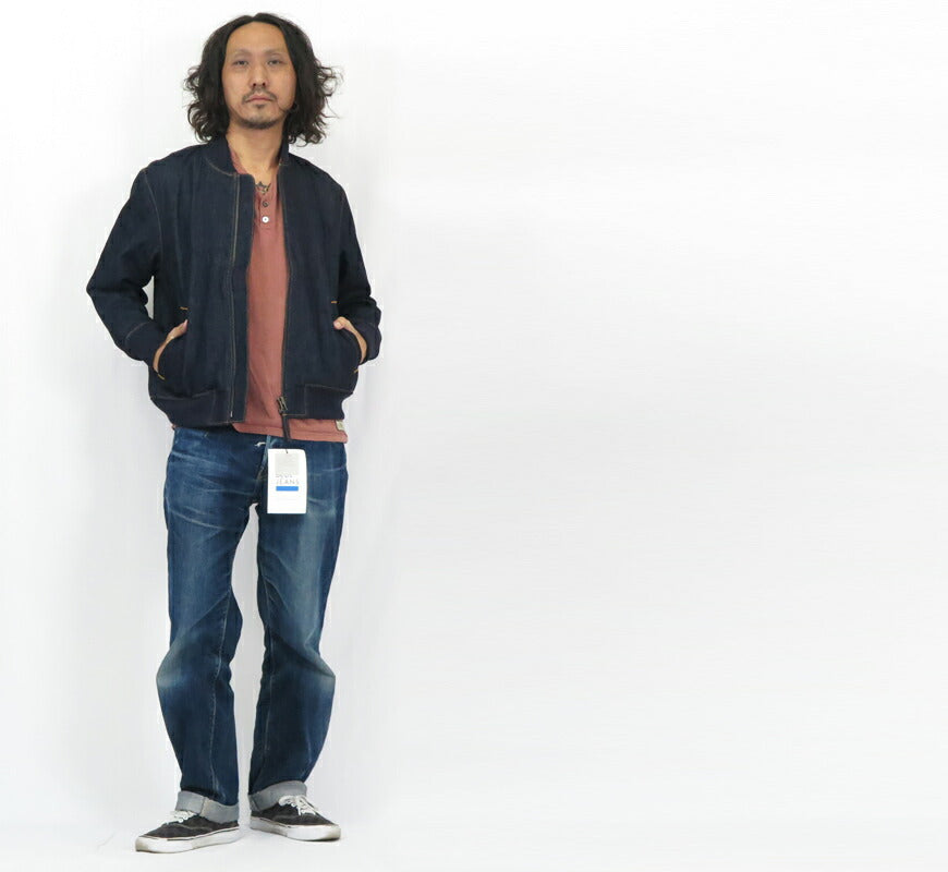 JAPAN BLUE JEANS ジャパンブルージーンズ 13oz デニムボンバージャケット JBOT13074A