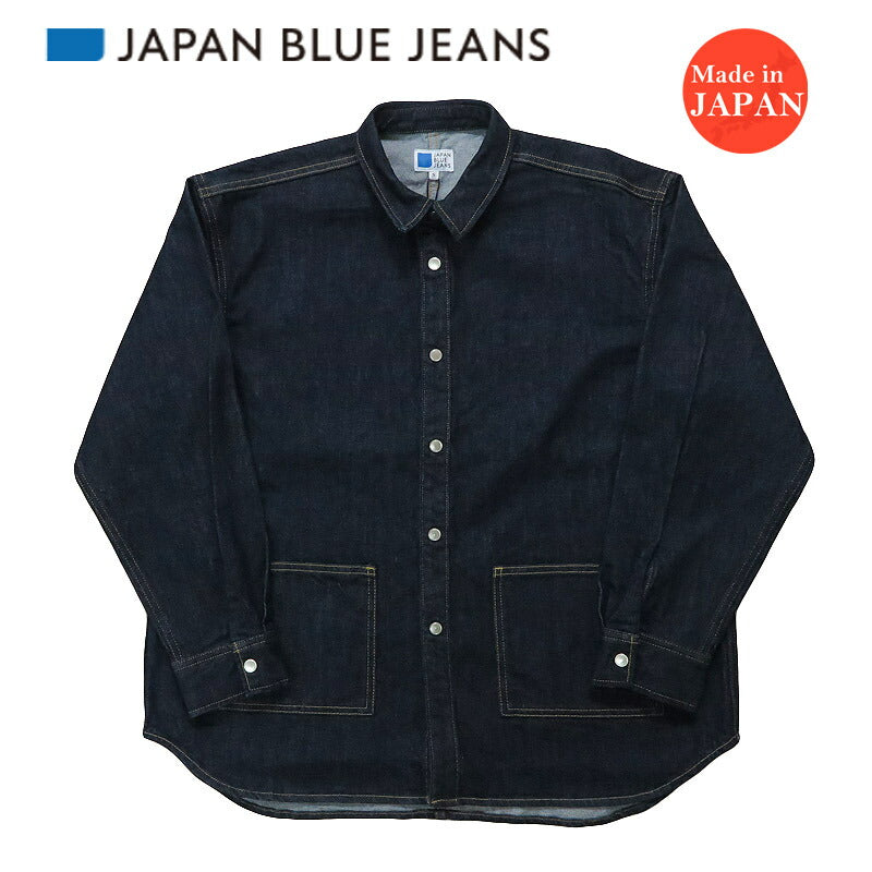 JAPAN BLUE JEANS Japan Blue Jeans Chemise veste en denim 13oz JBOT13155S