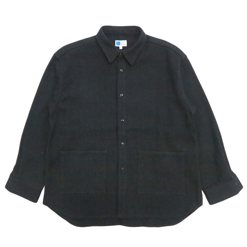 JAPAN BLUE JEANS 재팬 블루진 사시코 블랙 빅 셔츠 재킷 JBOT13275S