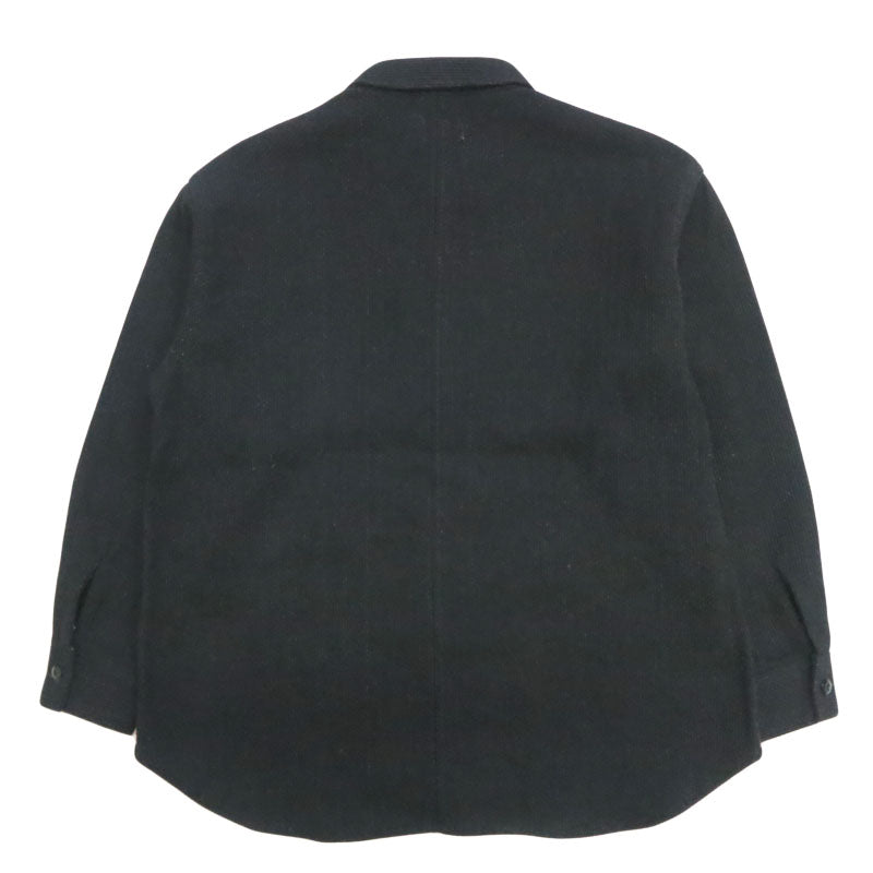 JAPAN BLUE JEANS 재팬 블루진 사시코 블랙 빅 셔츠 재킷 JBOT13275S