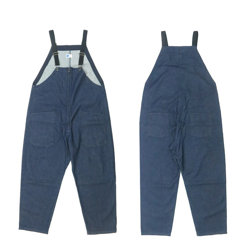 JAPAN BLUE JEANS ジャパンブルージーンズ ジップフロントオーバーオール インディゴ JBPT1022