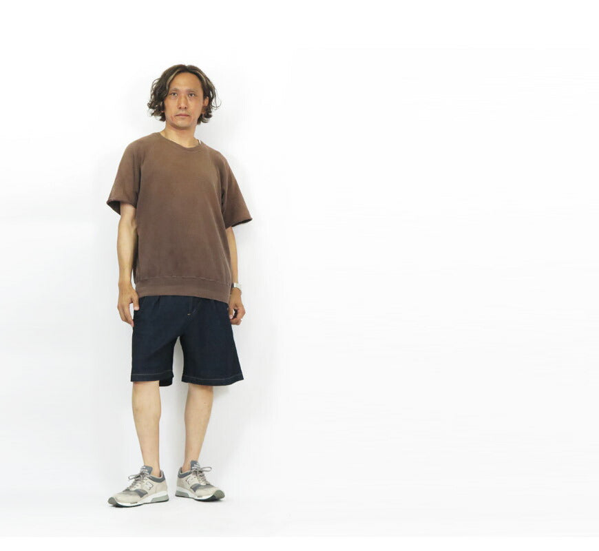 JAPAN BLUE JEANS ジャパンブルージーンズ ショーツ11oz Denim Tuck Shorts Natural Slub Denim JBSP1002