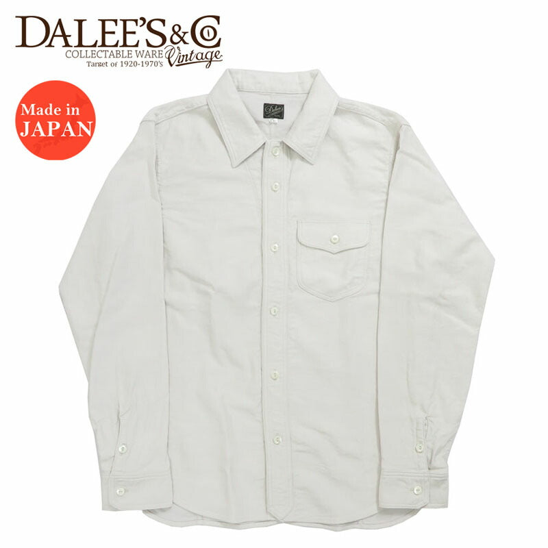 DALLES & CO 달리즈 앤 코 긴팔 20's 젤리코 셔츠 "20s Jelico shirt" Jelico 디럭스웨어 DELUXEWARE
