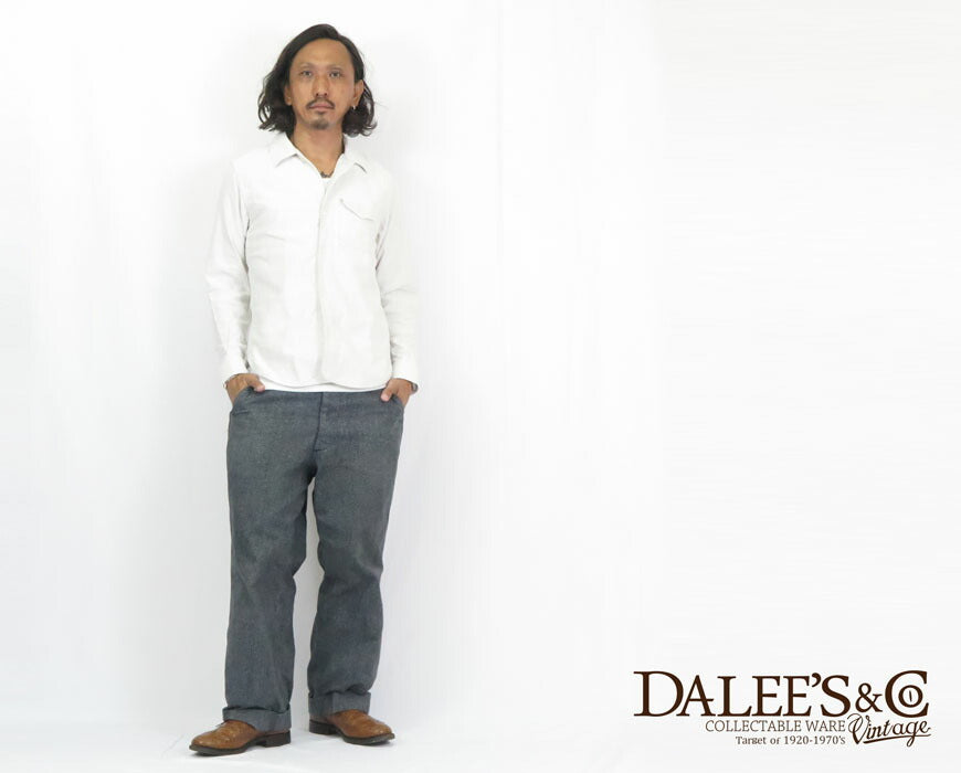 DALLES & CO 달리즈 앤 코 긴팔 20's 젤리코 셔츠 "20s Jelico shirt" Jelico 디럭스웨어 DELUXEWARE