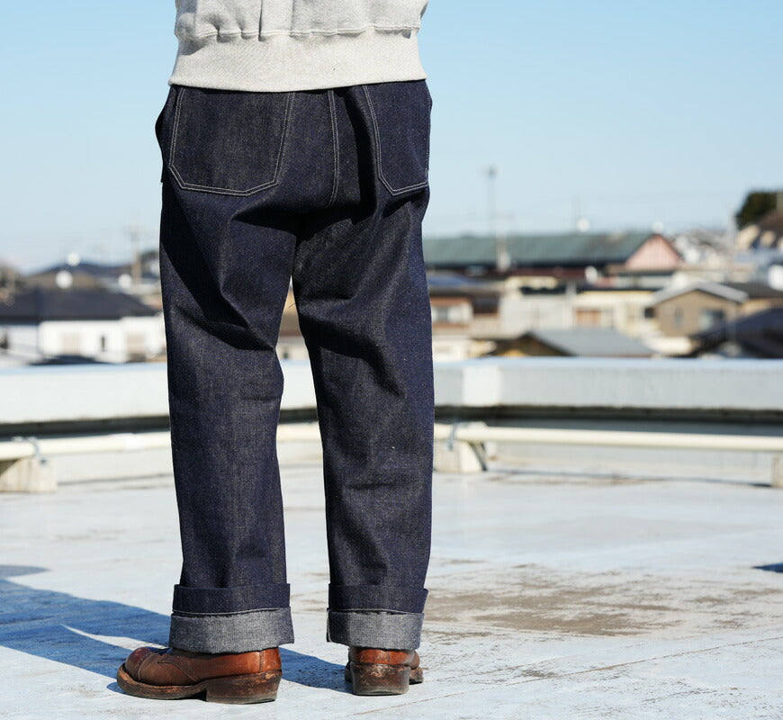 John Gluckow 존 글러코 by WAREHOUSE 웨어하우스 JG-01S 데님 워크 팬츠 트라우저 진 1910s Netmaker's Trousers 【2026년 봄/여름 신작】