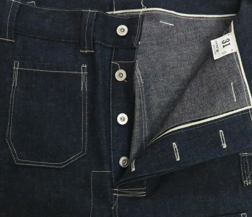 John Gluckow 존 글러코 by WAREHOUSE 웨어하우스 JG-01S 데님 워크 팬츠 트라우저 진 1910s Netmaker's Trousers 【2026년 봄/여름 신작】