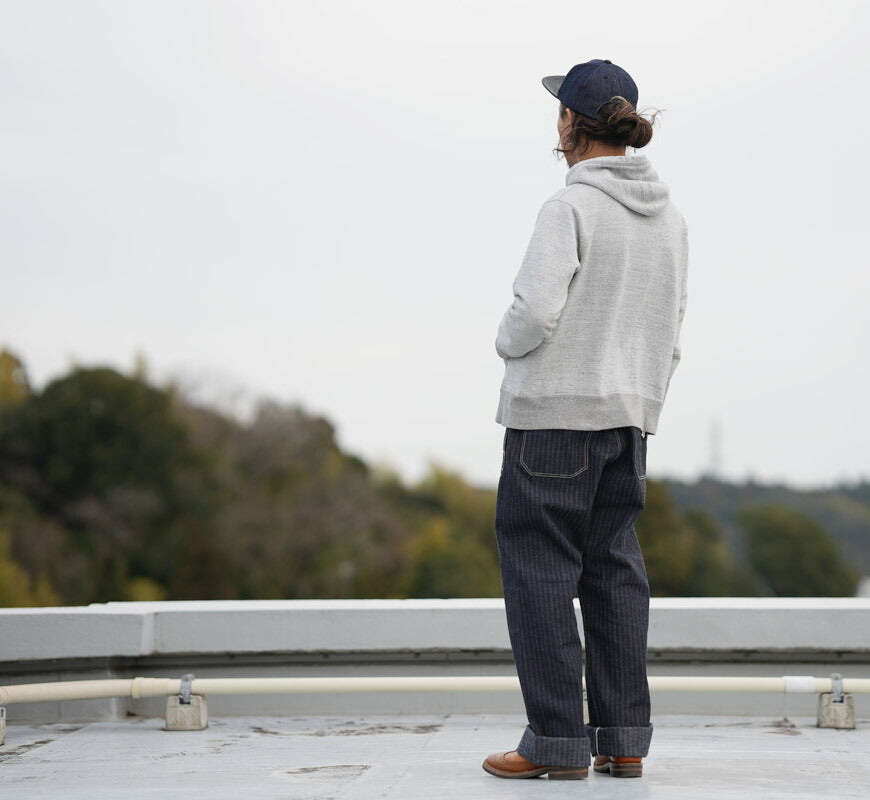 John Gluckow ジョングラッコー by WAREHOUSE ウエアハウス JG-01S ジーンズ 1910s Netmaker's Trousers ストライプデニム
