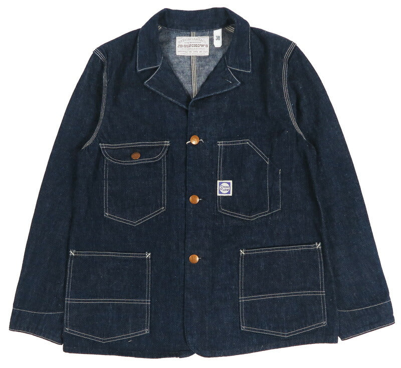 John Gluckow ジョングラッコー โดย WAREHOUSE ウエアハウス Lot JG-03 แจ็คเก็ตเดนิมน้ำหนักเบา 1930s Neverlost 【คอลเลกชันฤดูใบไม้ผลิ/ฤดูร้อน 2026】