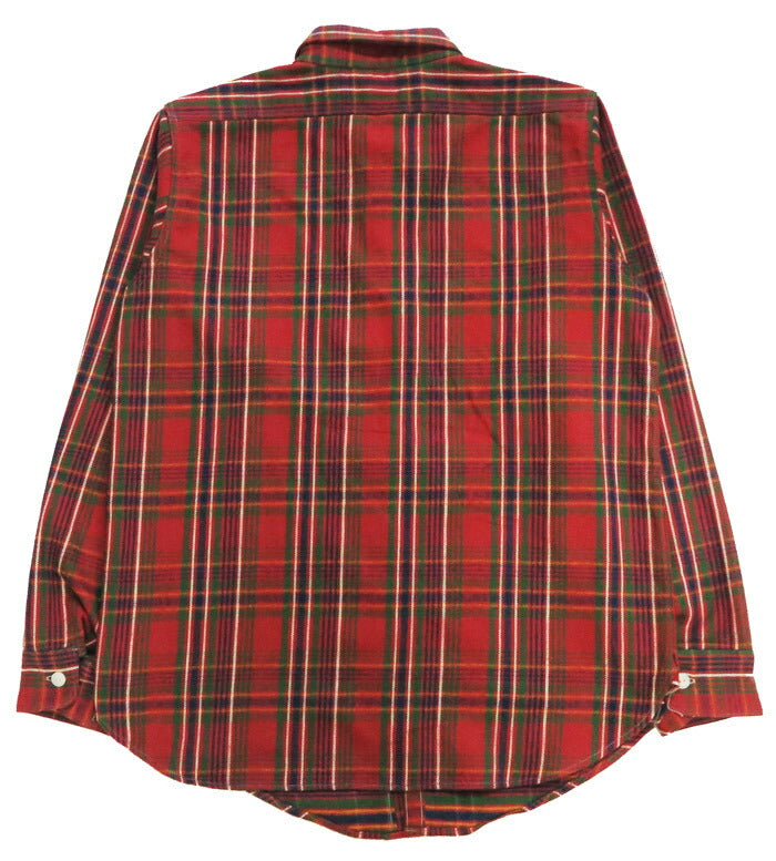 John Gluckow ジョングラッコー Langarm-Flanellhemd 40's Storm Shirts JG-06 Muster E WAREHOUSE ウエアハウス