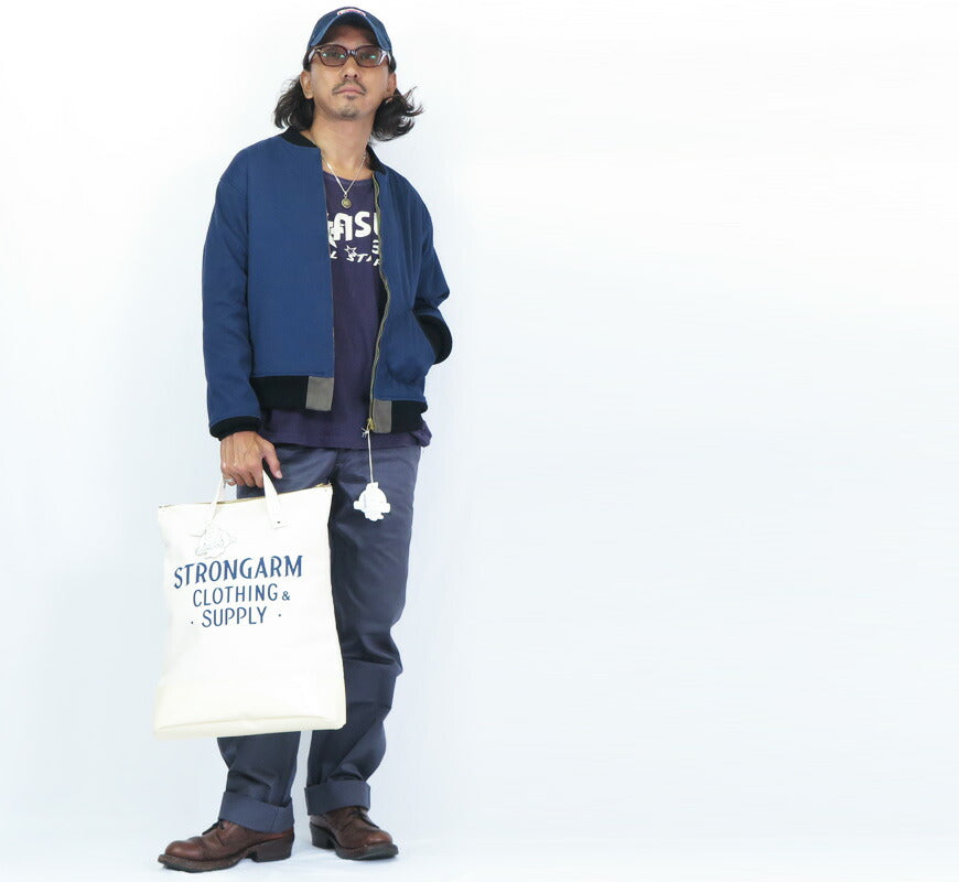 John Gluckow ジョングラッコー by WAREHOUSE ウエアハウス Canvas Sport Tragetasche Strongarm Sports Bag JG-B02