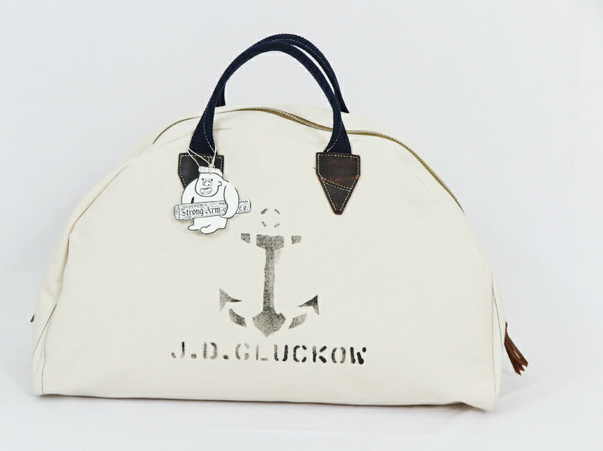 John Gluckow ジョングラッコー by WAREHOUSE ウエアハウス キャンバス セーラーズ・トランジット・バッグ Sailor's Transit Bag JG-B03