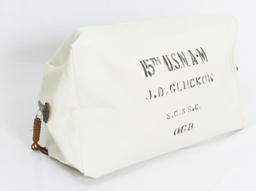 John Gluckow ジョングラッコー by WAREHOUSE ウエアハウス キャンバス セーラーズ・トランジット・バッグ Sailor's Transit Bag JG-B03