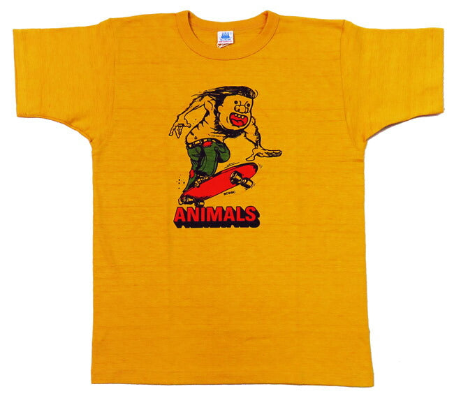 John Gluckow ジョングラッコー Kurzarm T-Shirt Animal Skeater Warehouse WAREHOUSE JG-CS06 【 】