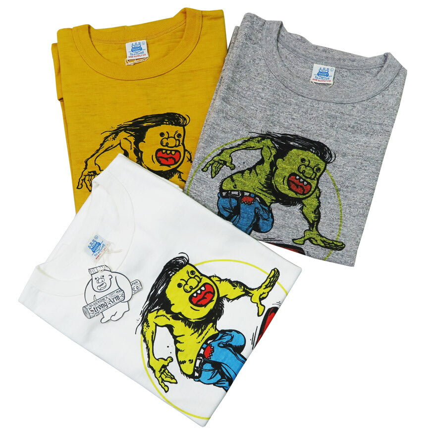 John Gluckow ジョングラッコー Kurzarm T-Shirt Animal Skeater Warehouse WAREHOUSE JG-CS06 【 】