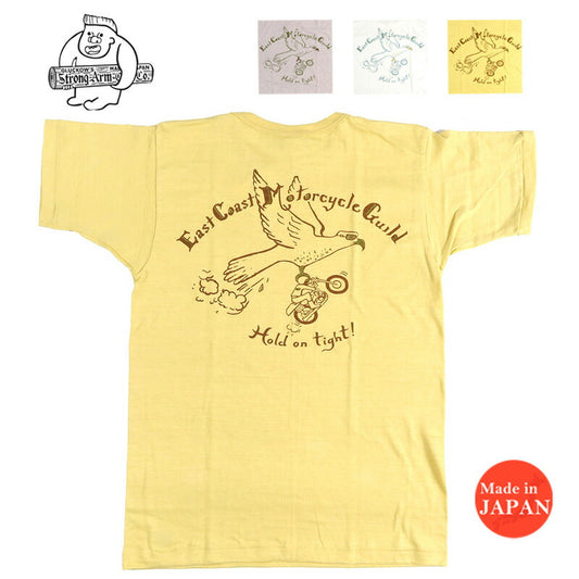 John Gluckow ジョングラッコー 半袖 Tシャツ East Coast MX ウェアハウス WAREHOUSE JG-CS06-east 【2026年春夏新作】
